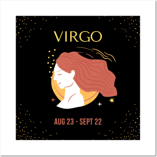 Zodiac Virgo Posters and Art